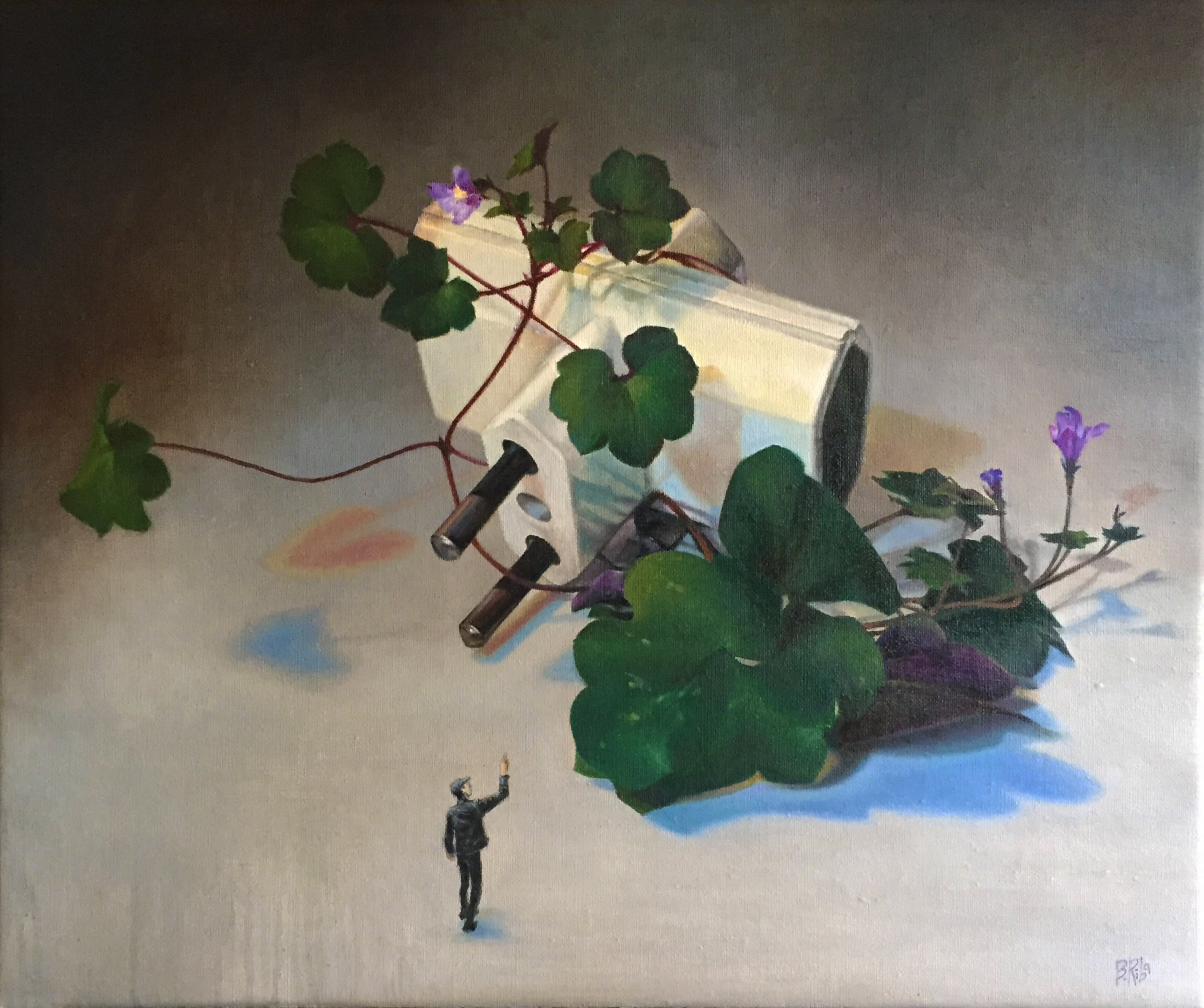 "Panorama".Oil on canvas/Oleo sobre lienzo