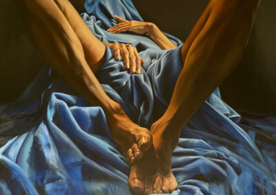 ”Victory”. Oil on canvas/ Óleo sobre lienzo. 150x150cm.